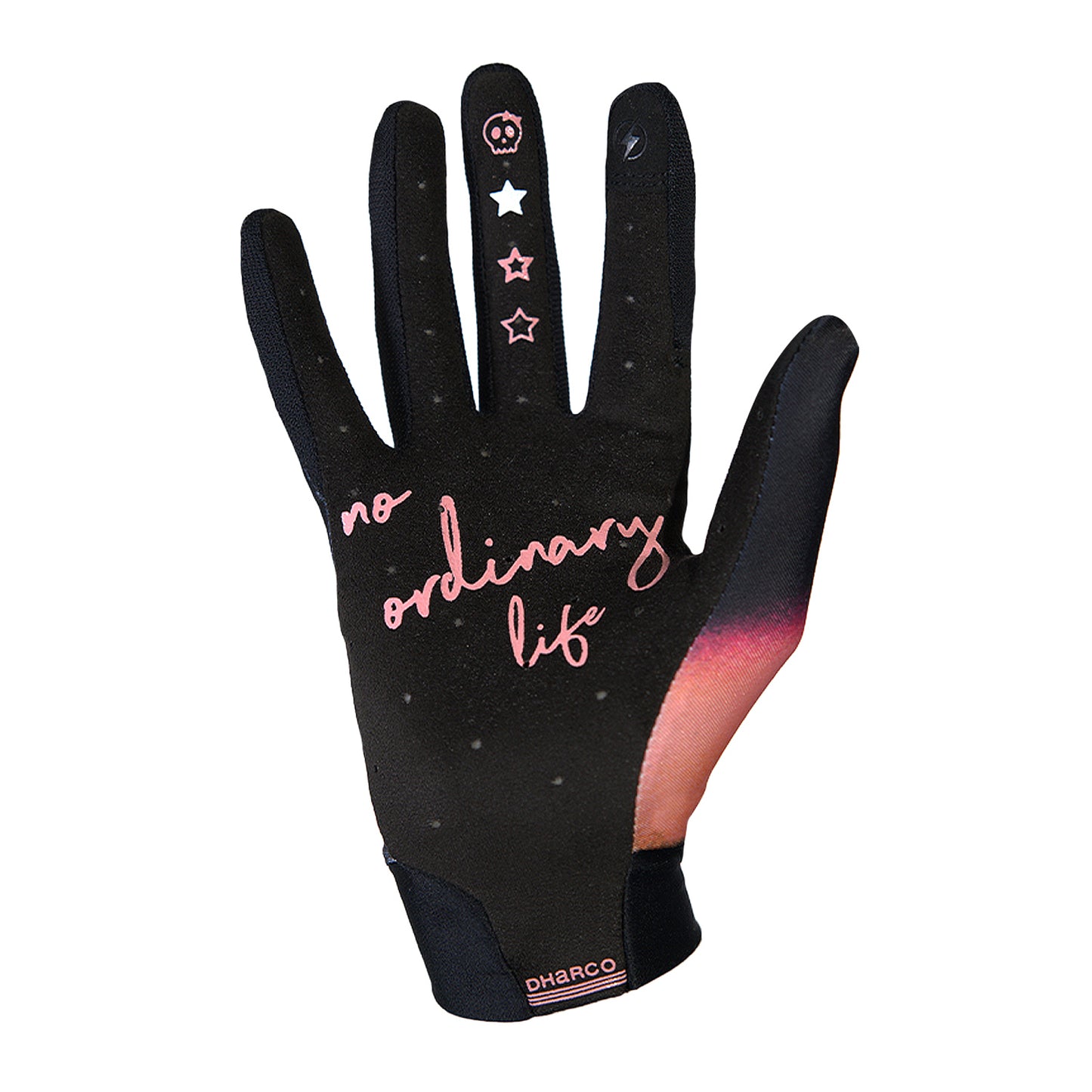 MTB-Handschuhe TRAIL FIREBIRD Women Schwarz/Koralle