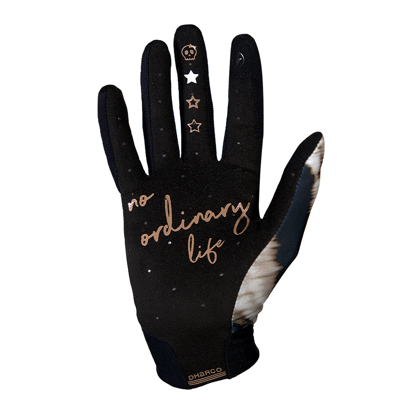 MTB-Handschuhe TRAIL MARIGOLD Women Schwarz/Braun