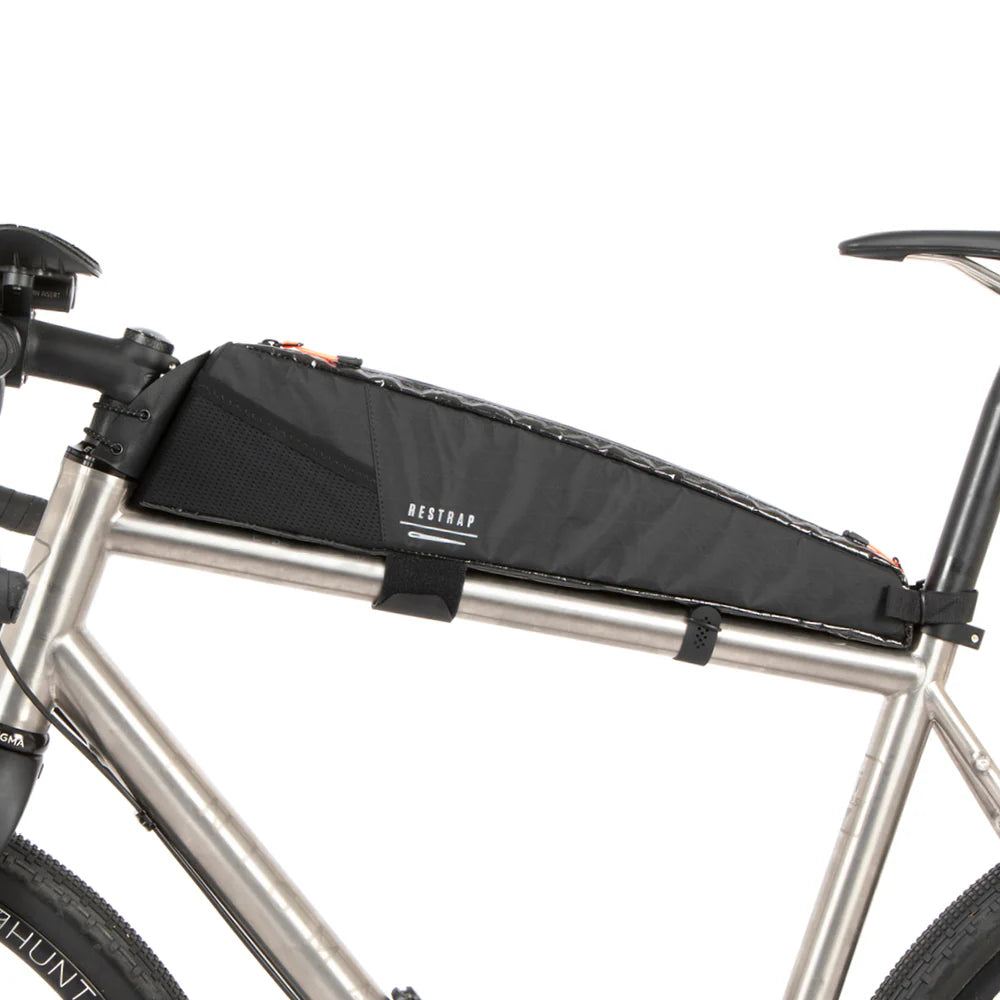 RESTRAP RACE TOP TUBE BAG LONG 2L Rahmentasche Schwarz
