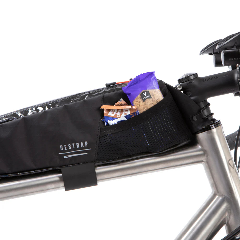 RESTRAP RACE TOP TUBE BAG LONG 2L Rahmentasche Schwarz