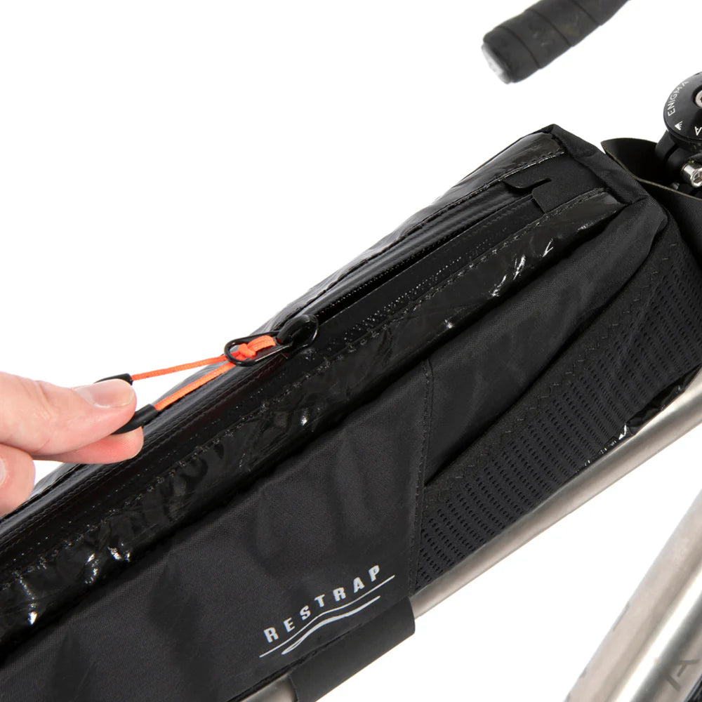 RESTRAP RACE TOP TUBE BAG LONG 2L Rahmentasche Schwarz