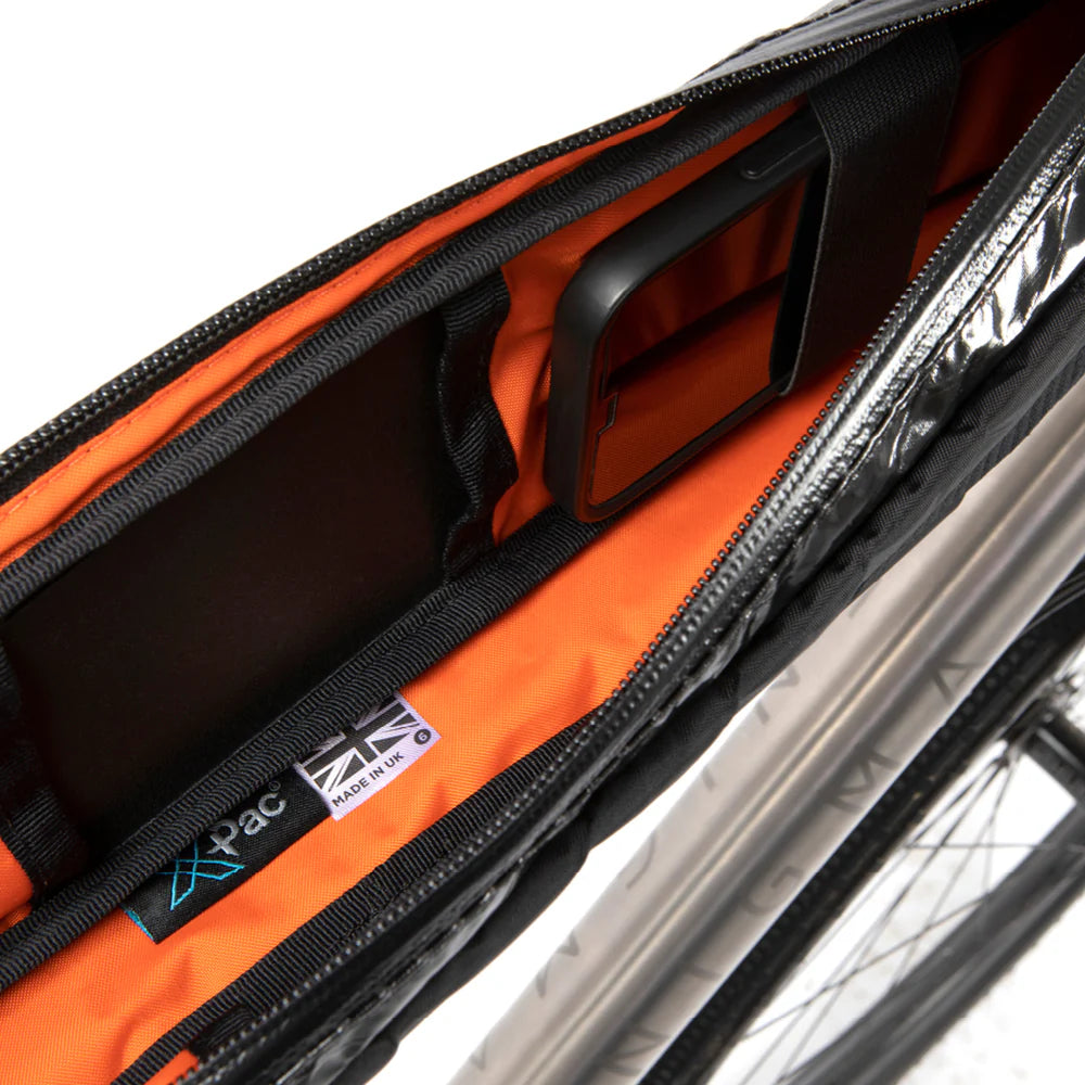 RESTRAP RACE TOP TUBE BAG LONG 2L Rahmentasche Schwarz