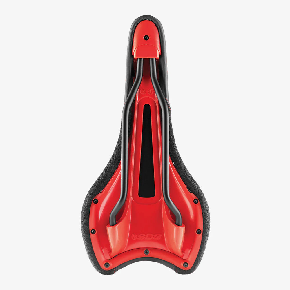 Sattel SDG RADAR MTN Rails Cro-Mo Schwarz/Rot