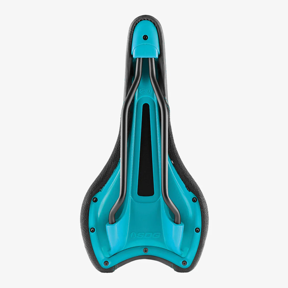 Selle SDG RADAR MTN Rails Cro-Mo Schwarz/Türkis