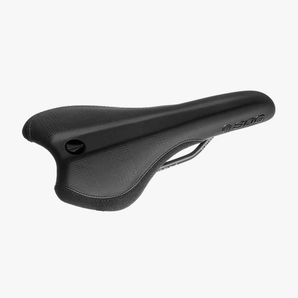 Selle SDG RADAR MTN Rails Titane-Alu Schwarz/Schwarz