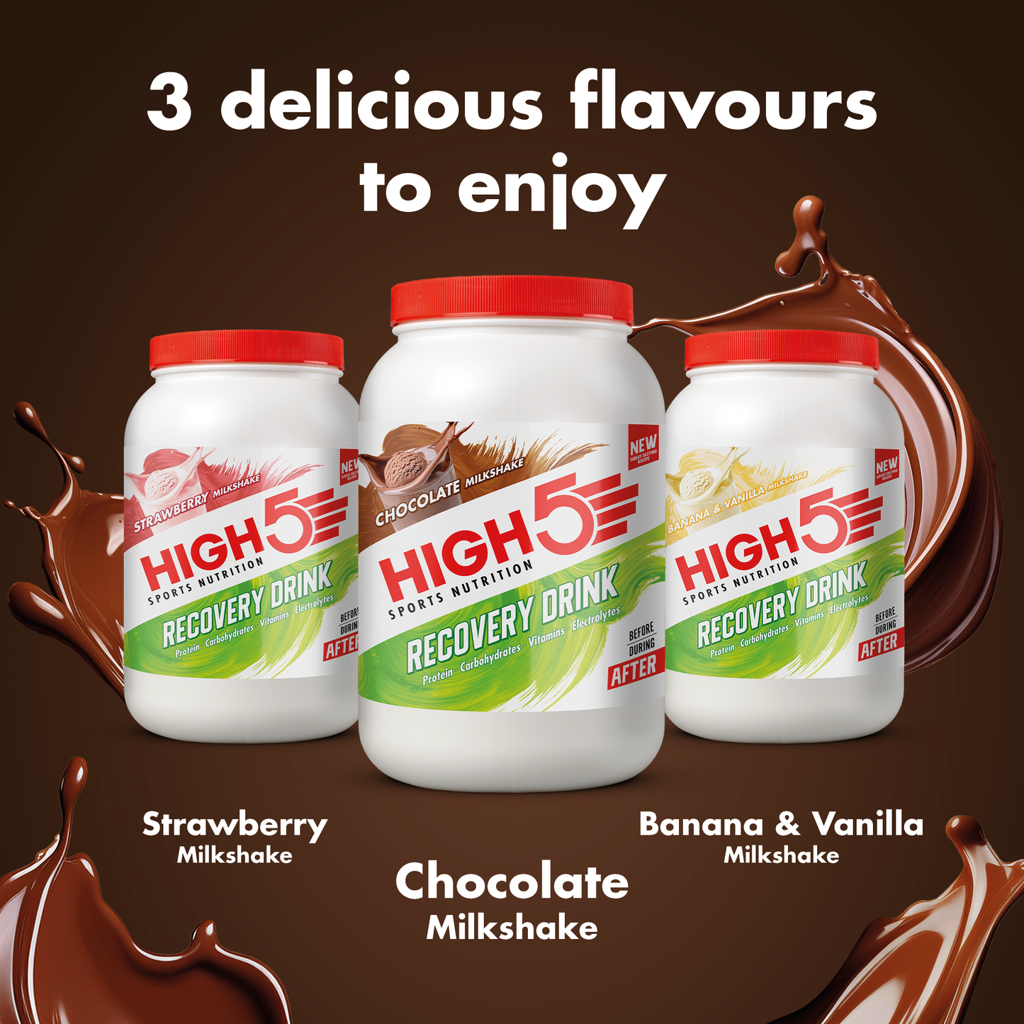 HIGH5 RECOVERY DRINK Recovery Drink (1.6kg) Chocolate