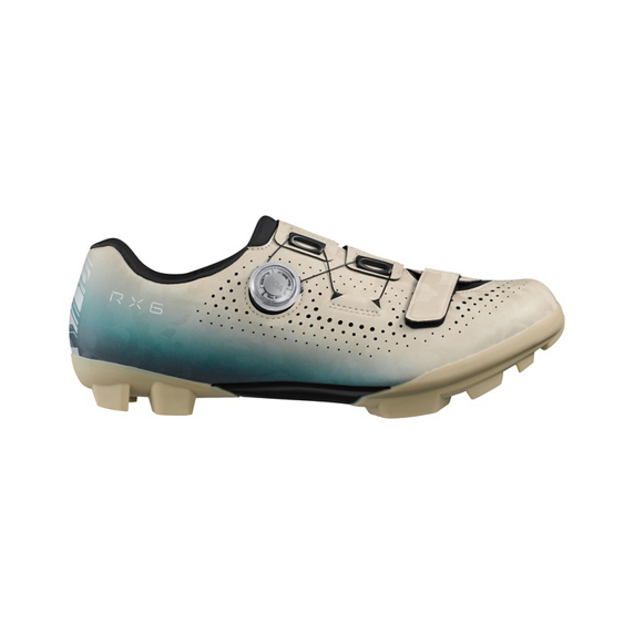 SHIMANO RX600 GRAVEL Schuhe Beige/Blau