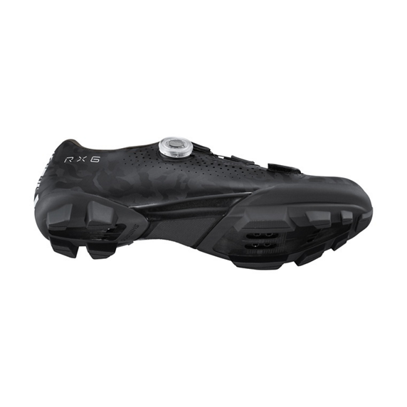 Gravel Schuhe SHIMANO RX600 Large Schwarz