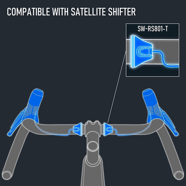 Bremshebel rechts und Bremssattel hinten SHIMANO GRX RX825 12-fach