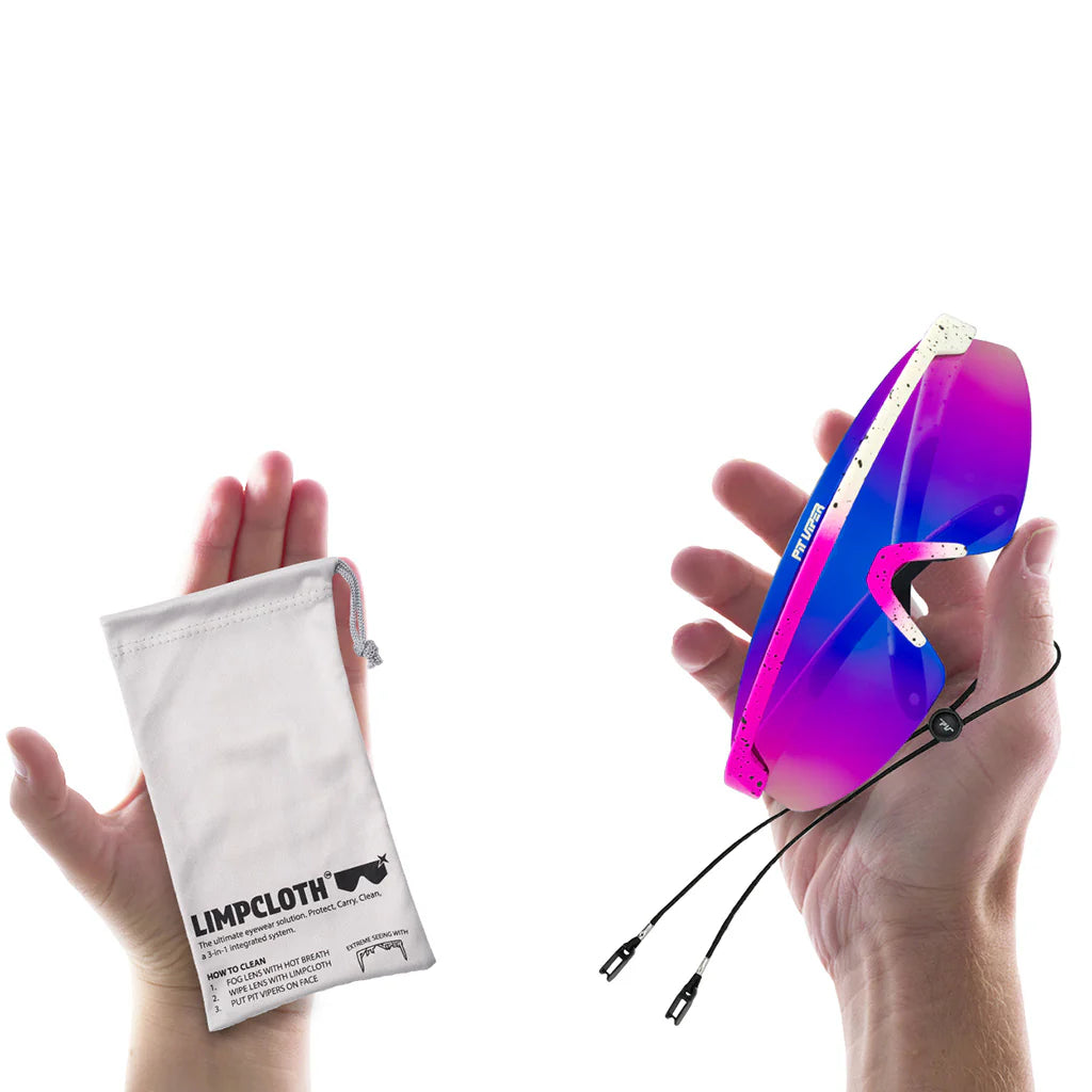 PIT VIPER THE DOMESTIQUE SKYSURFER Brille Pink/Violett