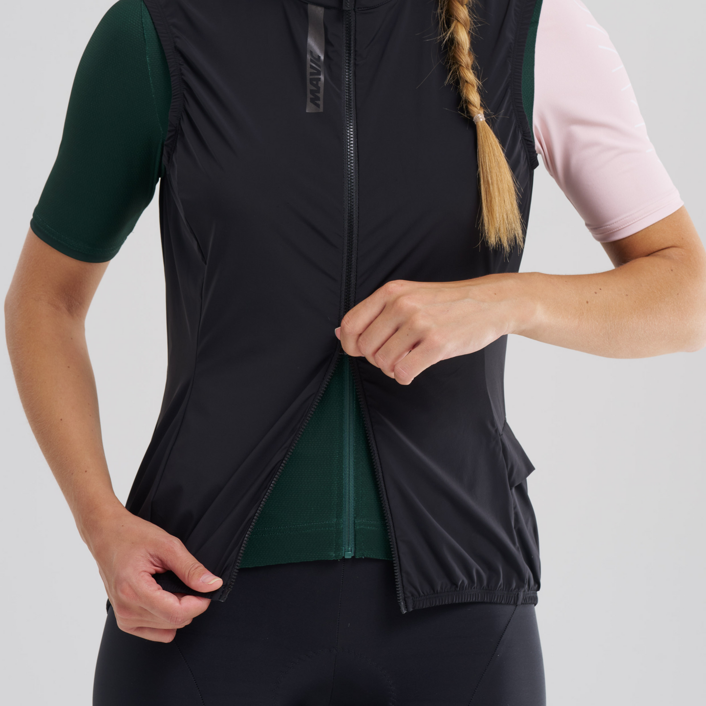 MAVIC AKSIUM WIND Damen Ärmellose Jacke Schwarz