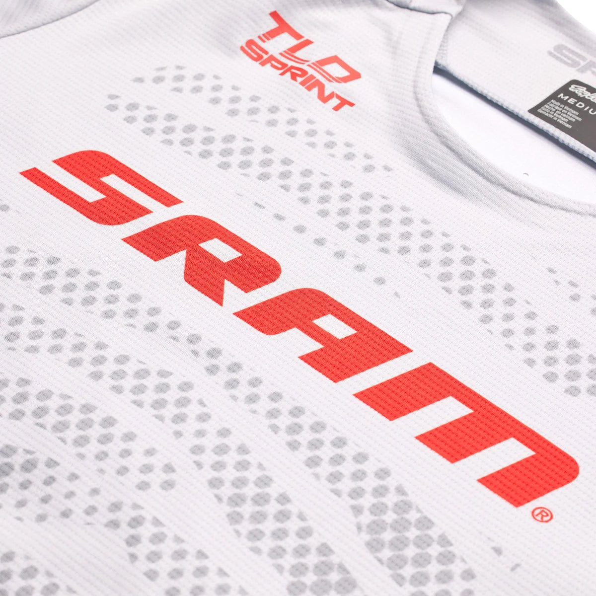 TROY LEE DESIGNS SPRINT SRAM Langarmtrikot Weiß