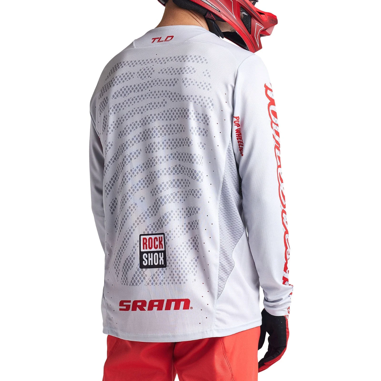 TROY LEE DESIGNS SPRINT SRAM Langarmtrikot Weiß