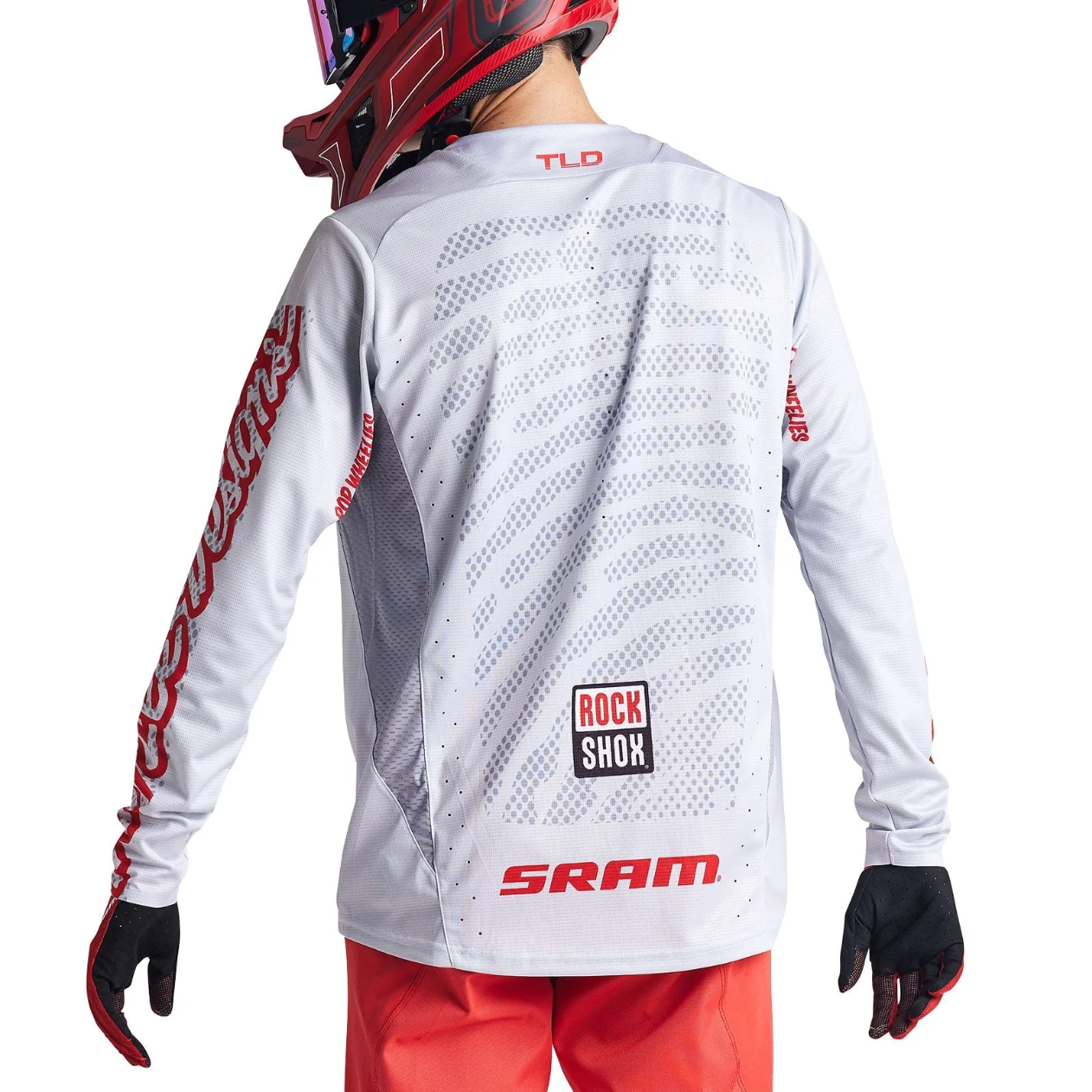 TROY LEE DESIGNS SPRINT SRAM Langarmtrikot Weiß
