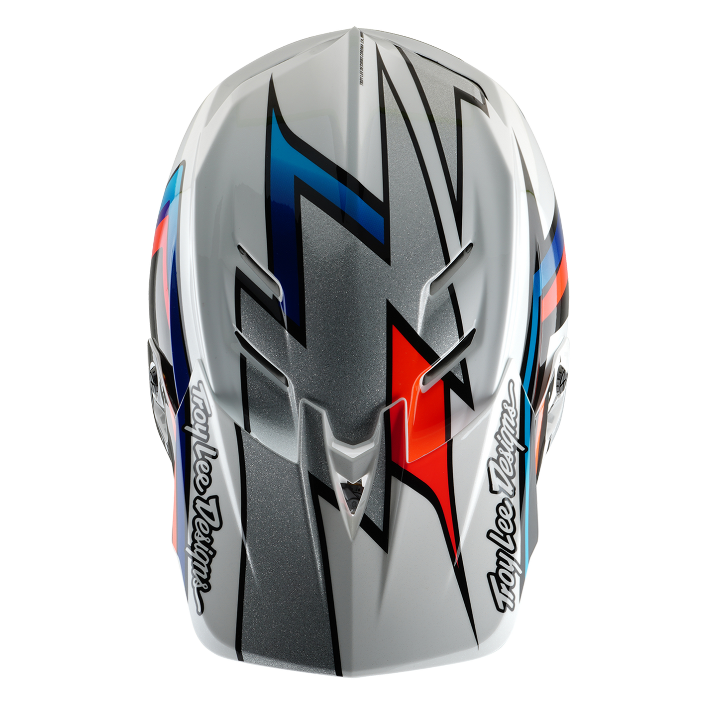 MTB-Helm TROY LEE DESIGNS D4 COMPOSITE FRAMES Weiß/Grau 2025