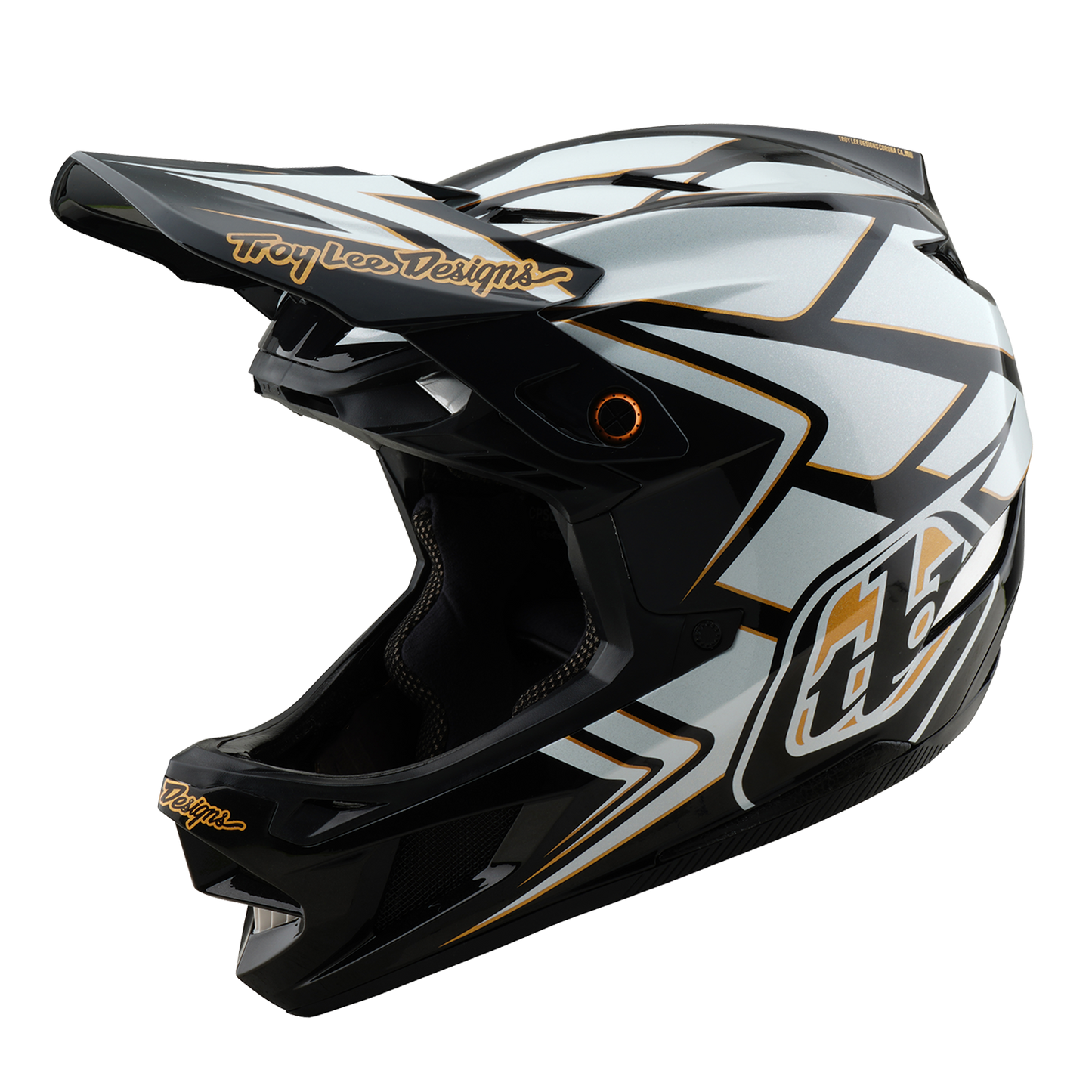MTB-Helm TROY LEE DESIGNS D4 COMPOSITE MIPS GHOSTWING Weiß