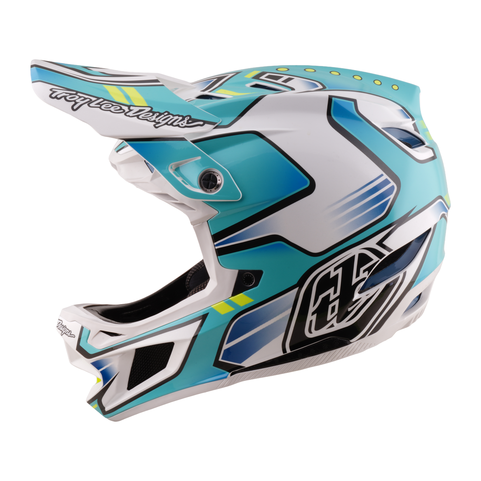MTB-Helm TROY LEE DESIGNS D4 COMPOSITE MIPS CREST REAL Grün – Probikeshop