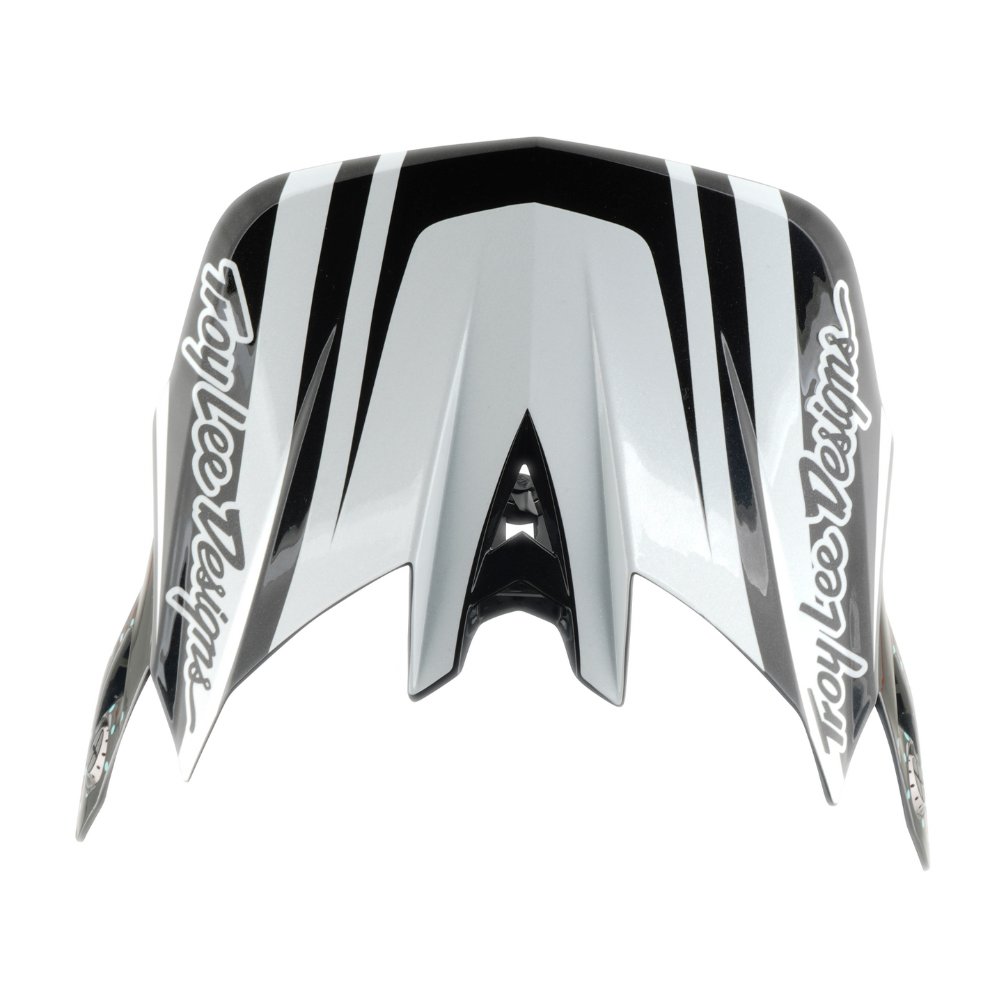 MTB-Helm TROY LEE DESIGNS D4 POLYACRYLITE MIPS THE LINE Charcoal/Weiß