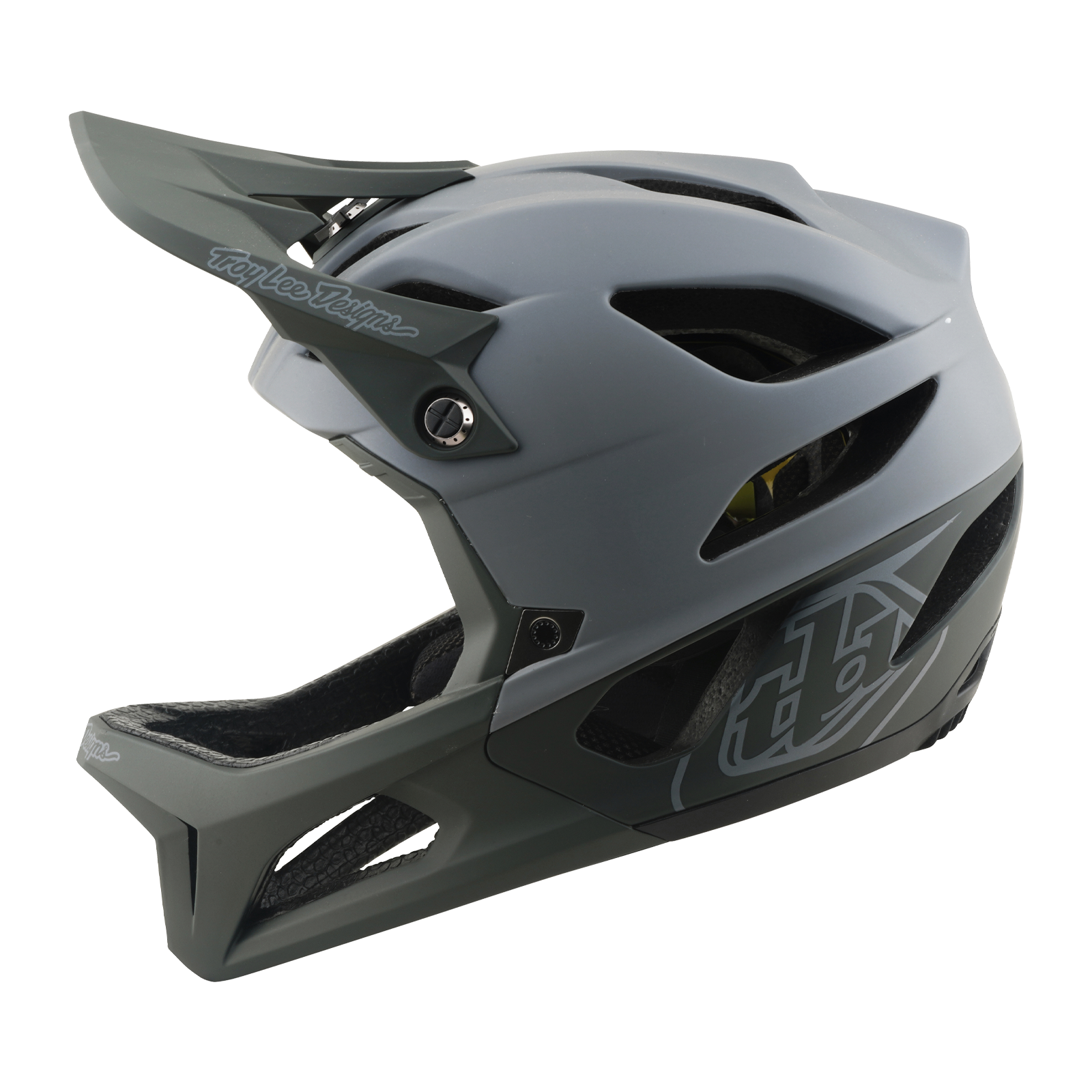 troy lee design mtb helm MTB-Helm TROY LEE DESIGNS STAGE MIPS DRONE Grau – Probikeshop