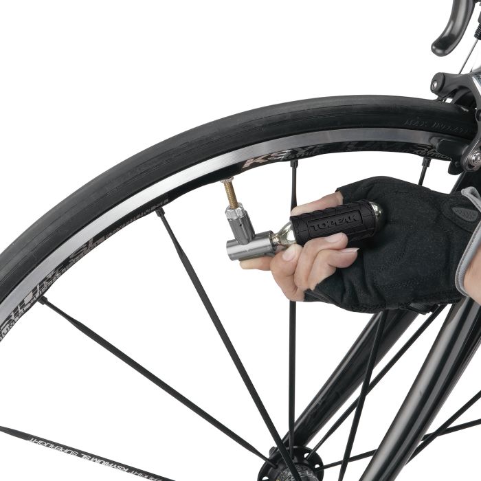 CO2-Schlagbolzen TOPEAK + CO2-Patrone mit Gewinde 16 g (x1)