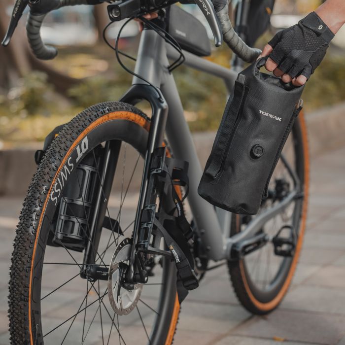 Gabel-Tasche TOPEAK 4L Schwarz