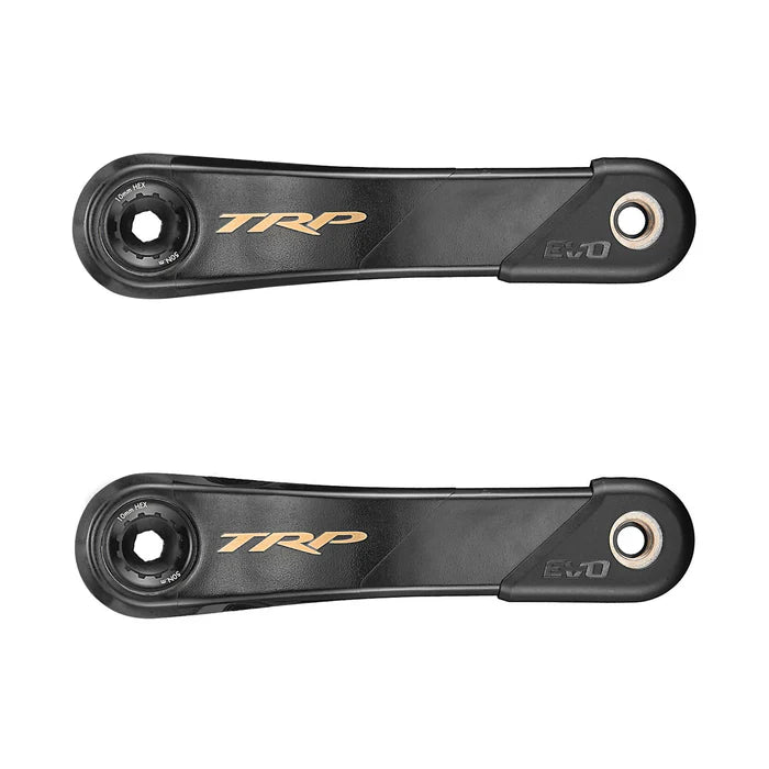 TRP EVO 12 M9050 Carbon Kurbeln Schwarz/Gold