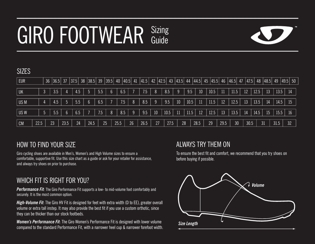 Straßenschuhe GIRO IMPERIAL Schwarz