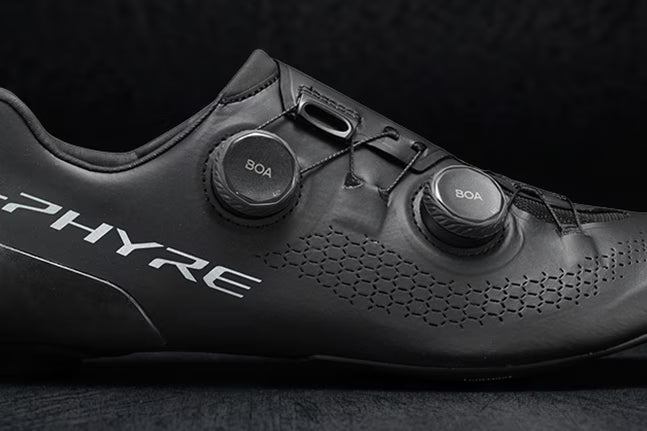 Straßenschuhe SHIMANO RC910 S-PHYRE Schwarz