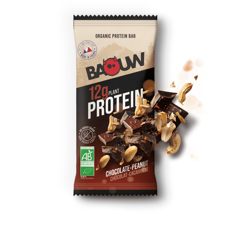 BAOUW BIO EXTRA Proteinriegel Schokolade/Kaschuks (50g)