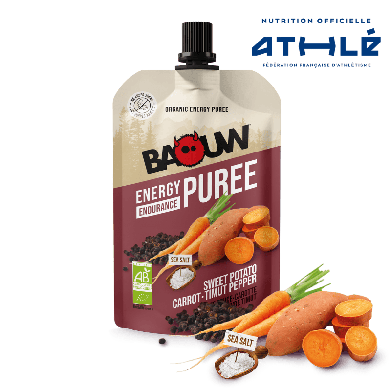 BAOUW Bio Energetisches Kartoffelpüree Rezept Salzig Süßkartoffel/Karotte/Pfeffer (90g)