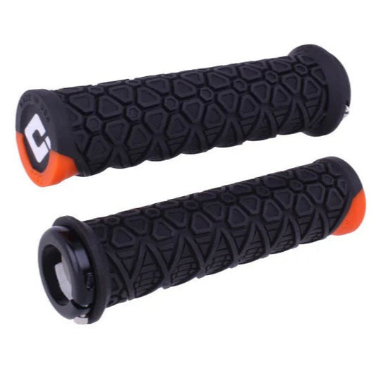 ODI VANQUISH Lock-On 135 mm Grips Schwarz/Orange