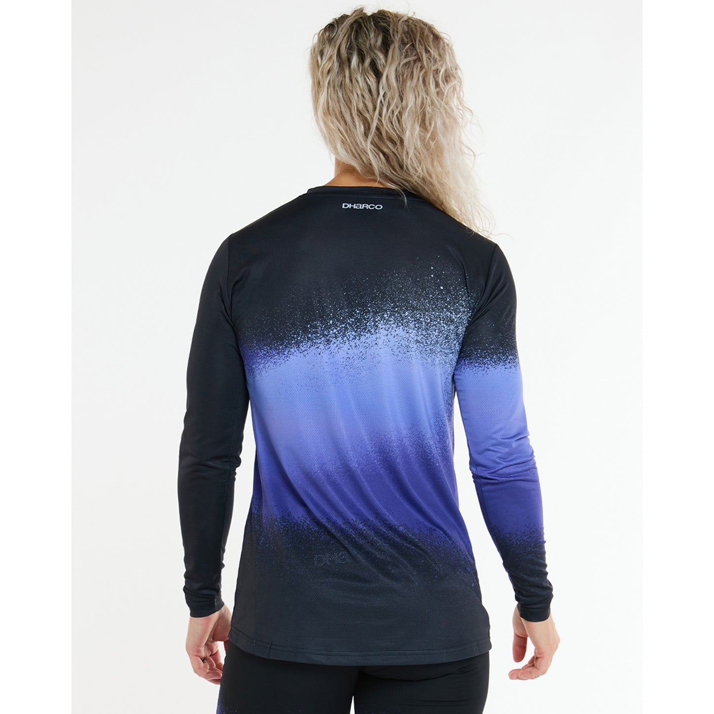 DHARCO ULTRA VIOLETT Trikot Langarm Women Schwarz/Violett