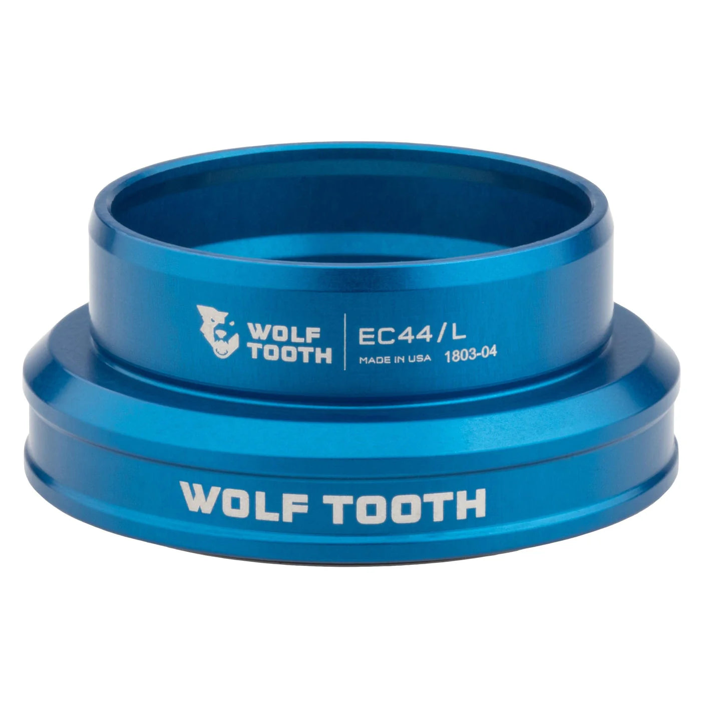 Tiefe Lagerschale für externes Steuersatz-Set WOLF TOOTH PERFORMANCE 1,5" EC44 Blau