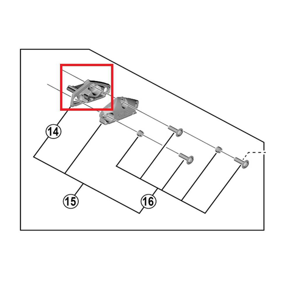 Membrane Hebelkörper Rechts SHIMANO ST-R9120/R8025/R7020/R7025
