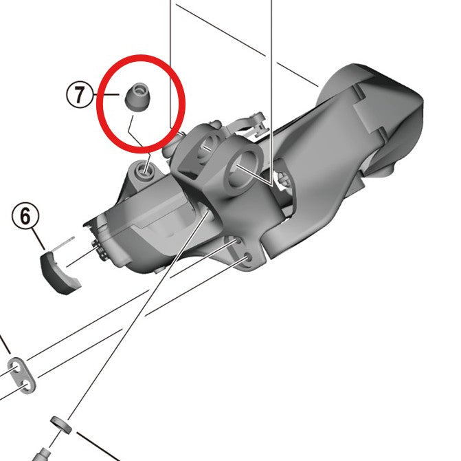 Schutzmanschette SHIMANO RD-R9250