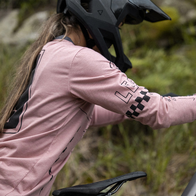 LEATT MTB GRAVITY 3.0 Damen Langarm Trikot Pink