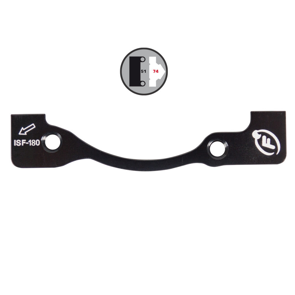Vorderrad-Bremssatteladapter PM / IS FORMULA FD40141-10, Bremsscheibe 180 mm (+20 mm)