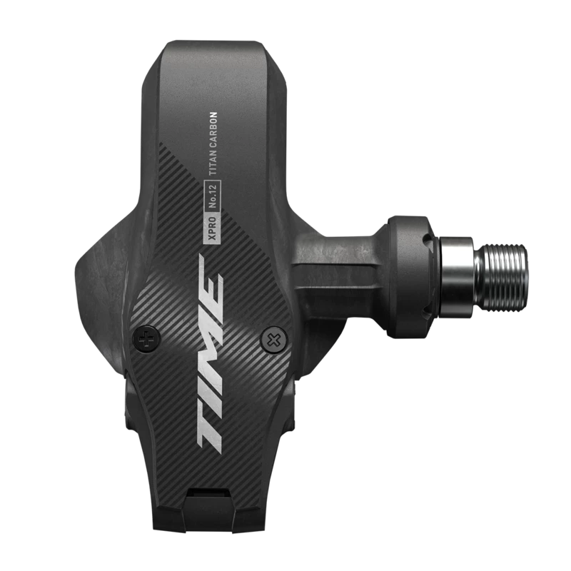 Pedale TIME X PRO 12 Q-Factor 57 Carbon Schwarz/Silber