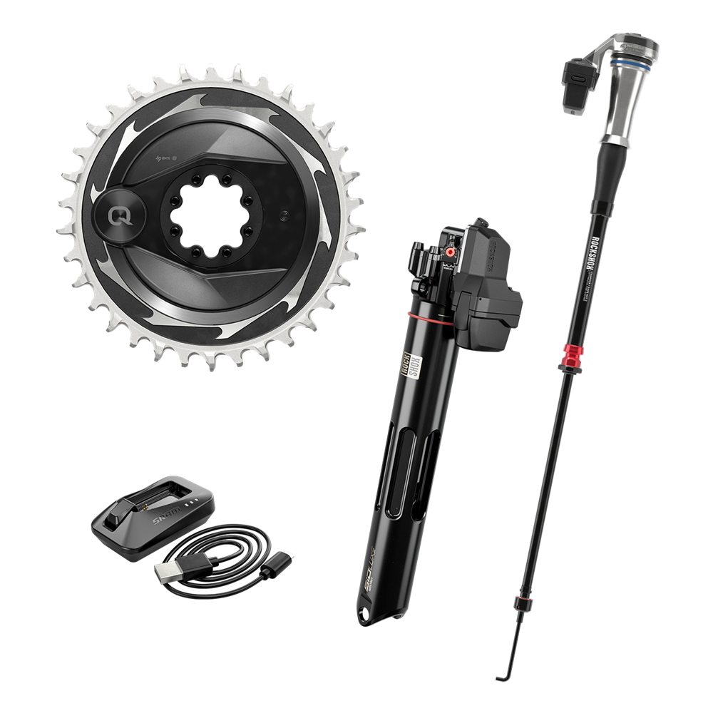 Upgrade Kit ROCKSHOX FLIGHT ATTENDANT CHARGER SID 35 + ISOSTRUT + PM 34 Zähne für Trek Supercaliber 9.9 X0/9.8 GX Gen 2