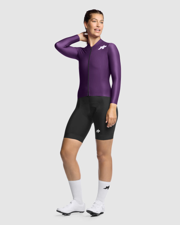 ASSOS UMA GT S11 EVO Langarm Trikot Women Violett