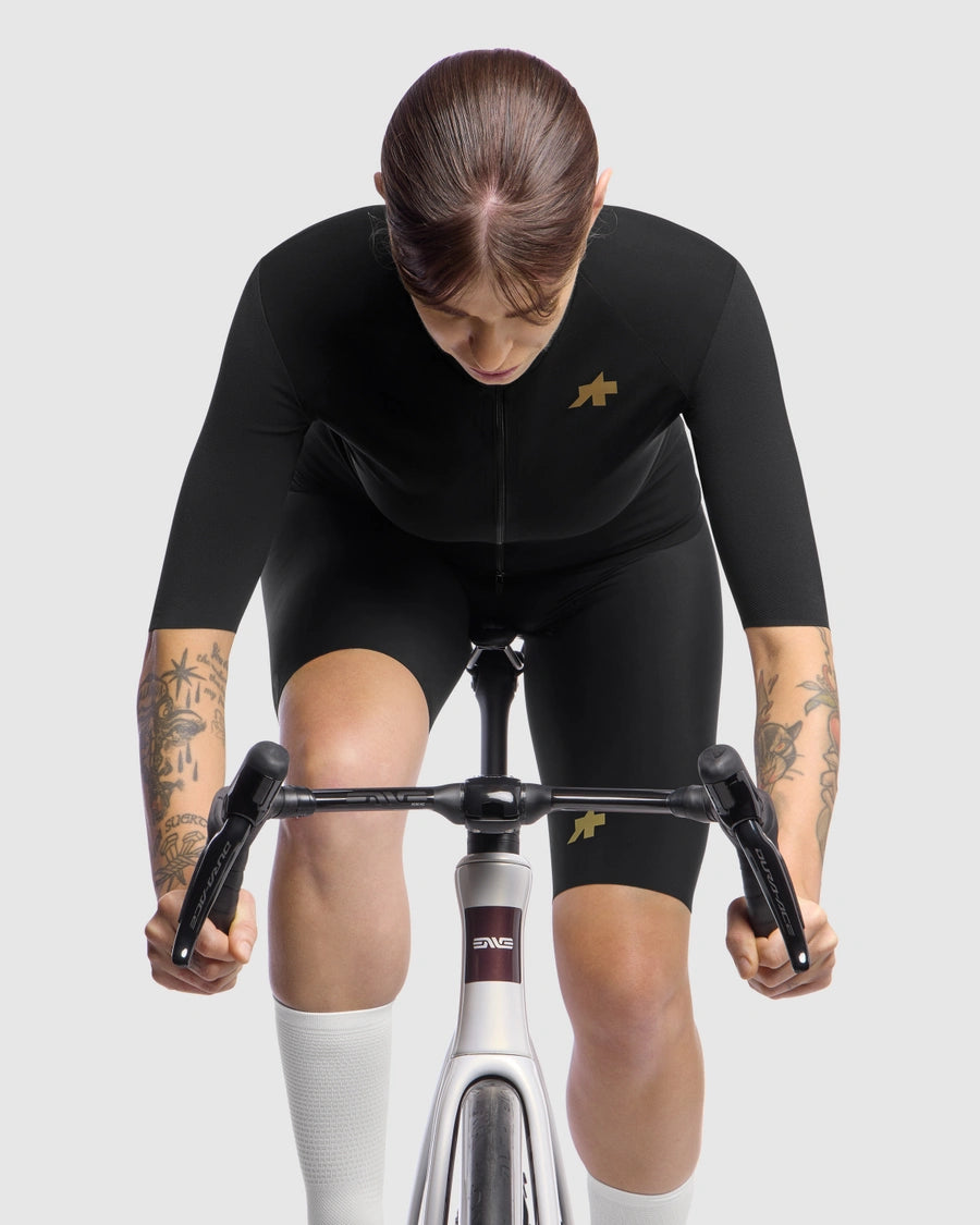 ASSOS UMA GTV SHELL S11 Kurzarm Trikot Women Schwarz