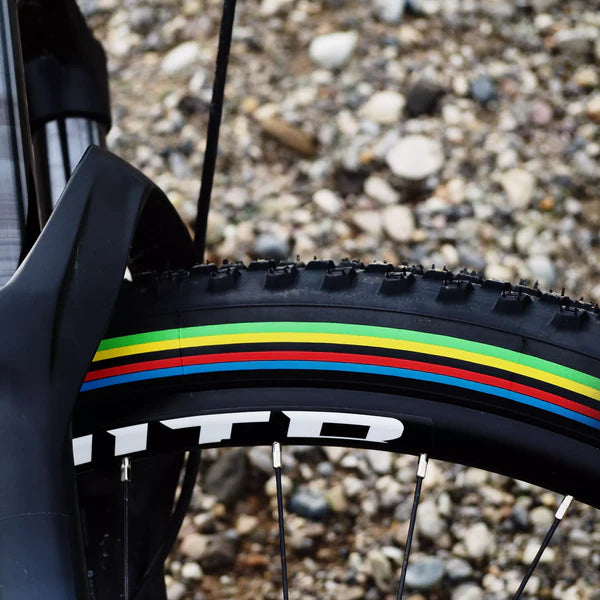 VITTORIA BARZO XC 29x2.25 "UCI Rainbow Edition" Tubeless Ready Reifen Weich Schwarz