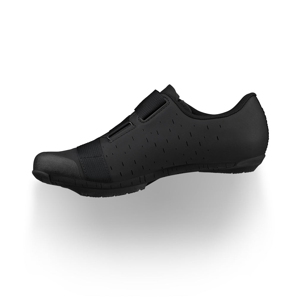 Gravel-Schuhe FIZIK TERRA X4 POWERSTRAP Schwarz