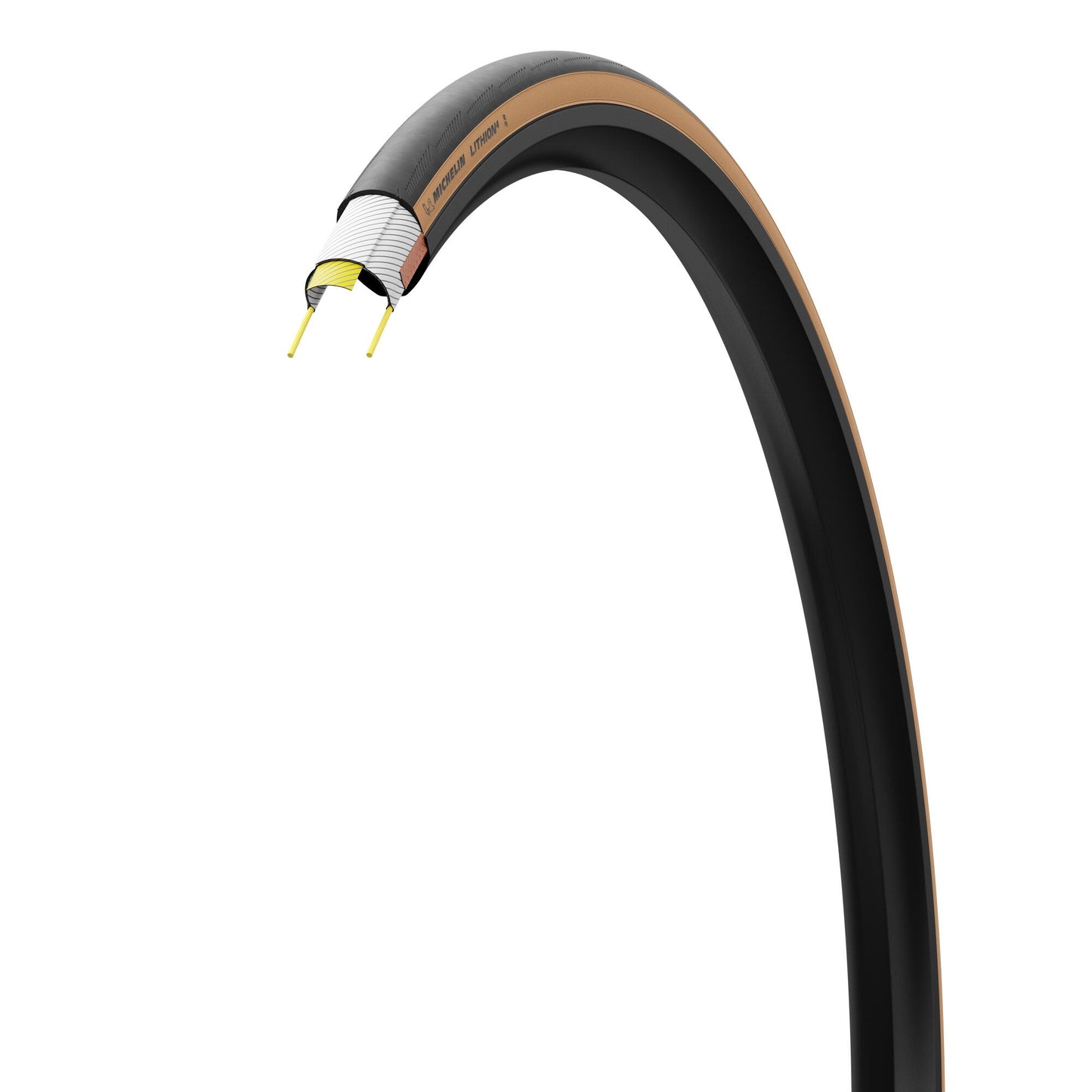 Reifen MICHELIN LITHION 4 700c Performance Line Tubetype Beige