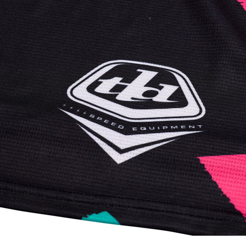 TROY LEE DESIGNS SPRINT FULL PULL Langarmtrikot Schwarz 2025