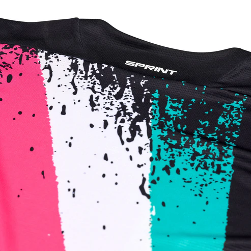 TROY LEE DESIGNS SPRINT FULL PULL Langarmtrikot Schwarz 2025