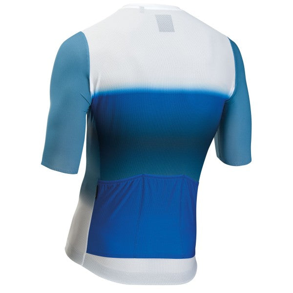 NORTHWAVE BLADE AIR Trikot Kurzarm Weiß/Blau