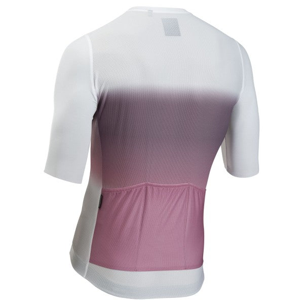 NORTHWAVE BLADE AIR Trikot Kurzarm Weiß/Violett