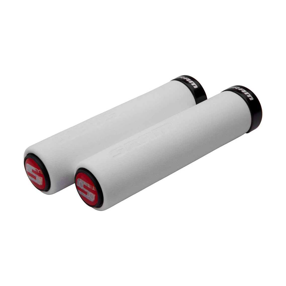 Griffe SRAM FOAM Lock-On 129mm Weiß