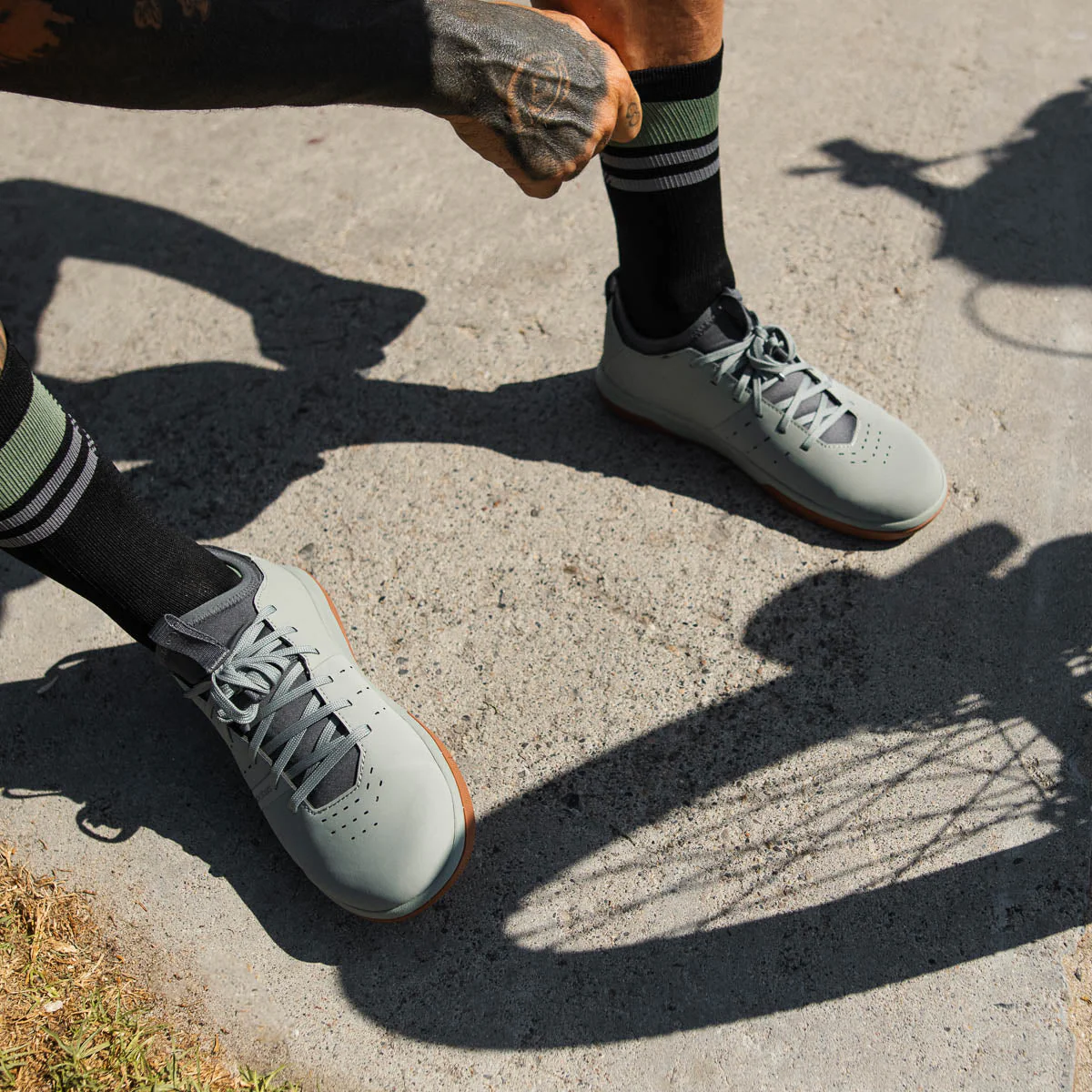 CRANKBROTHERS STAMP STREET FABIO WIBMER FLAT MTB-Schuhe Grau